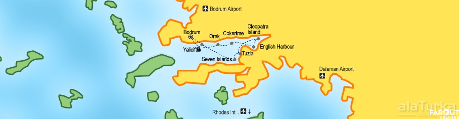 bodrum gulet itinerary